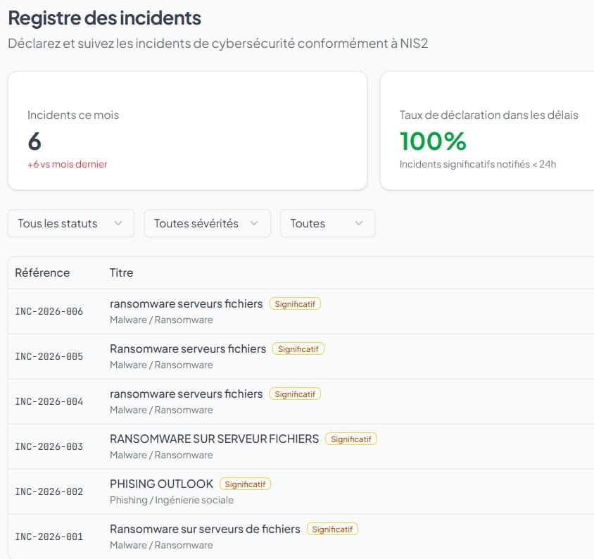 NIS2facile screenshot 10